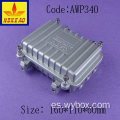 Caja electrónica impermeable de aluminio caja de aluminio personalizada caja de caja electrónica caja de conexiones de caja de aluminio